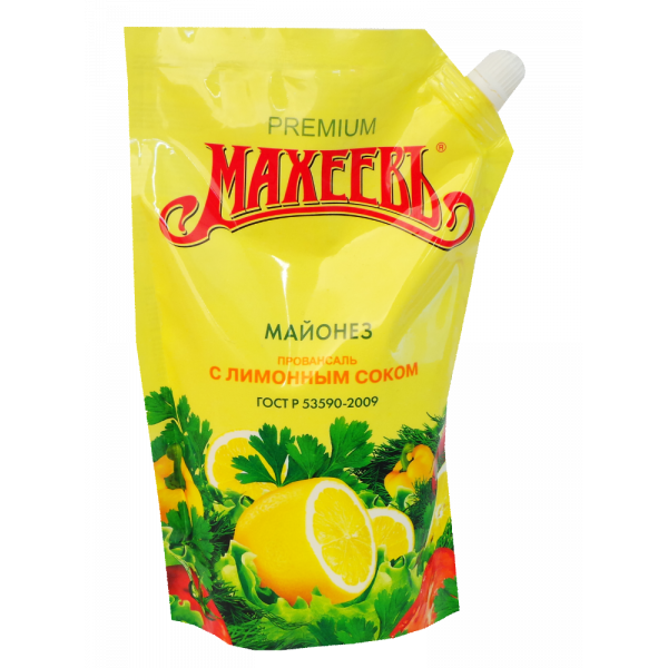 Майонез "Махеевъ" Пров. с лим.соком  400мл