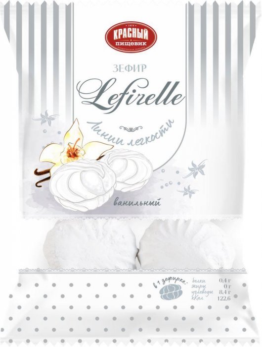 Зефир "Lefirelle ванильный" 230г