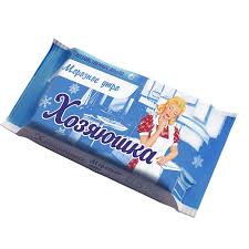 Мыло хоз. "Хозяюшка" Мороз.утро с энз.65% 200г