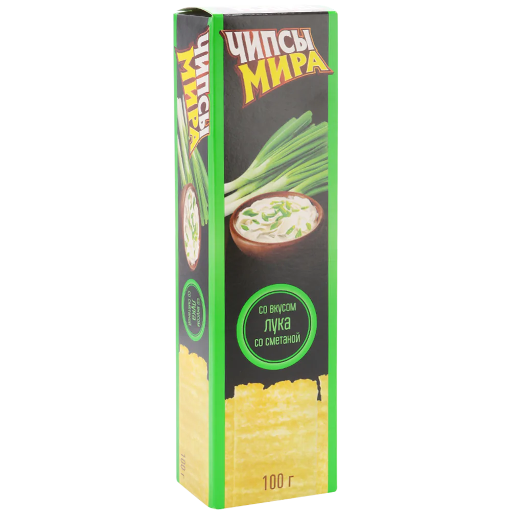 Чипсы "Мира" со вк.лука и сметаны 100г