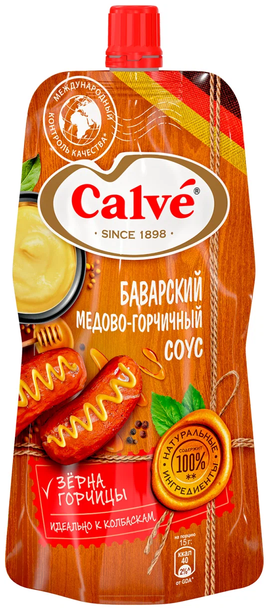 Соус "Calve" медово-горчичный 230г