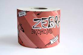 Т/бумага "ZEBRA" Эконом 160 (со/вт)