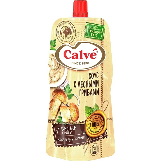 Соус "Calve" с лесными грибами 230г
