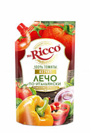 Кетчуп "Mr.Ricco" Лечо по-итальянски 300г д/п