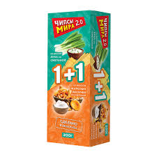 Чипсы "Мира 2.0" жар.лисички/лук со сметаной 200г