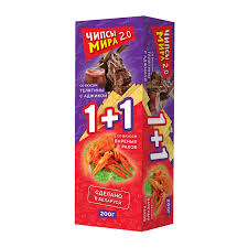 Чипсы "Мира 2.0"вк. телят.с аджикой/вар.раков 200г